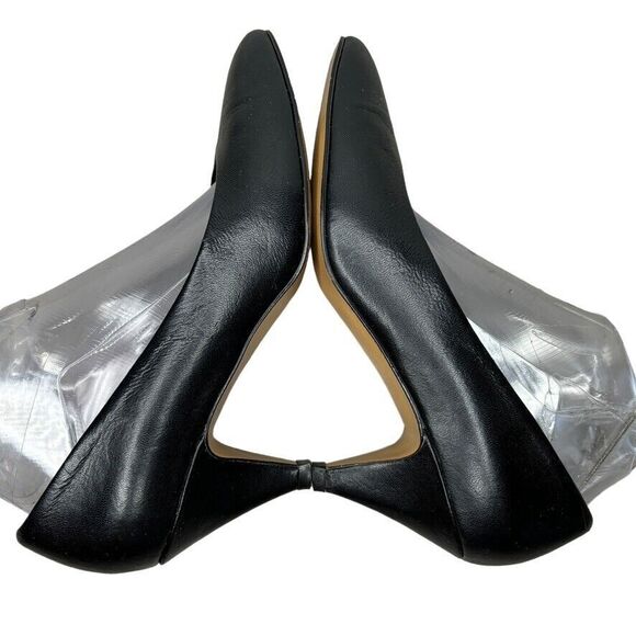 Air Step Vintage "UNION MADE AFL-CIO CLC" seal Black Heel Womens Size 7.5 Wide - Picture 5 of 12